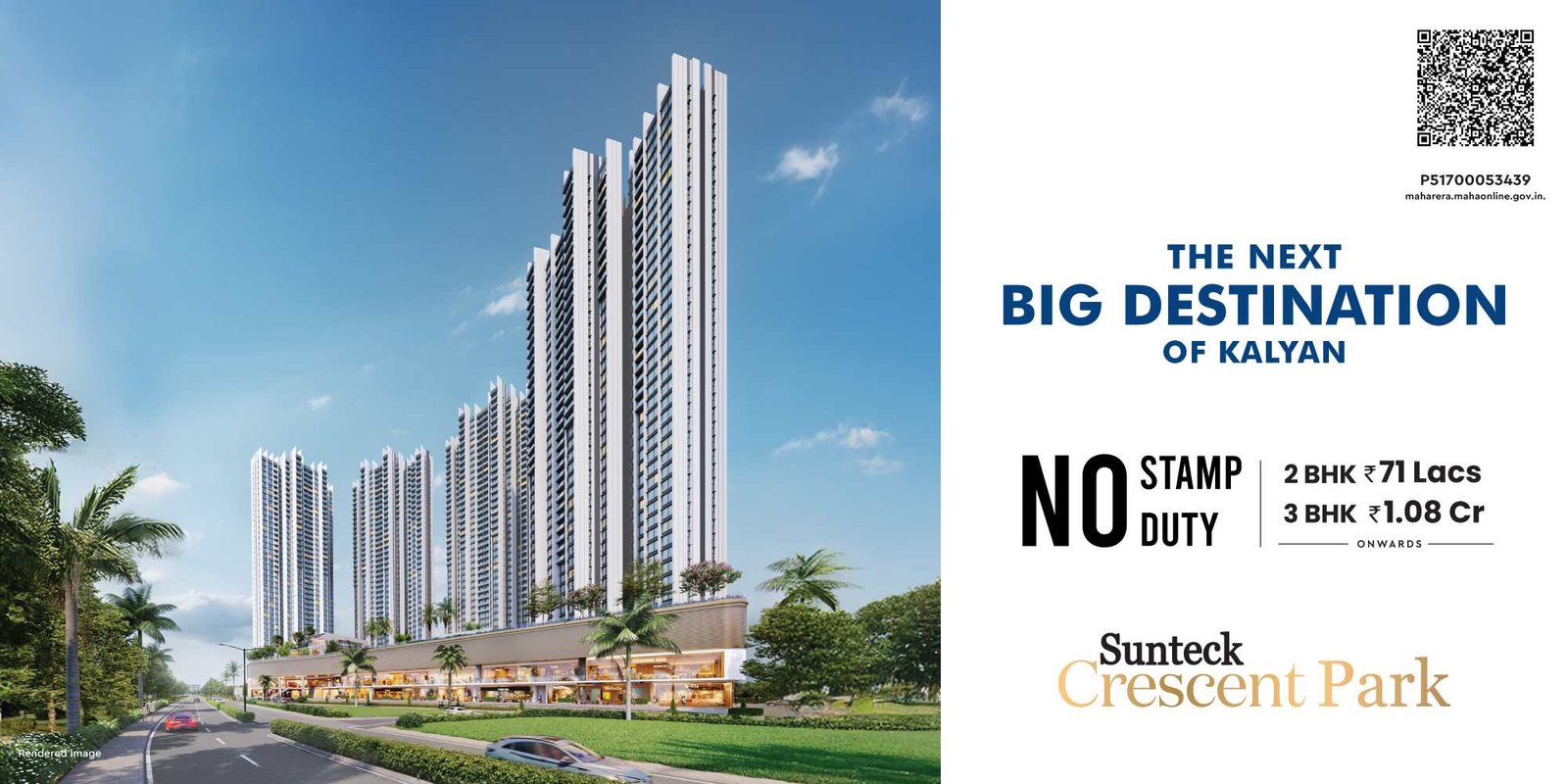 Sunteck Crescent Park banner